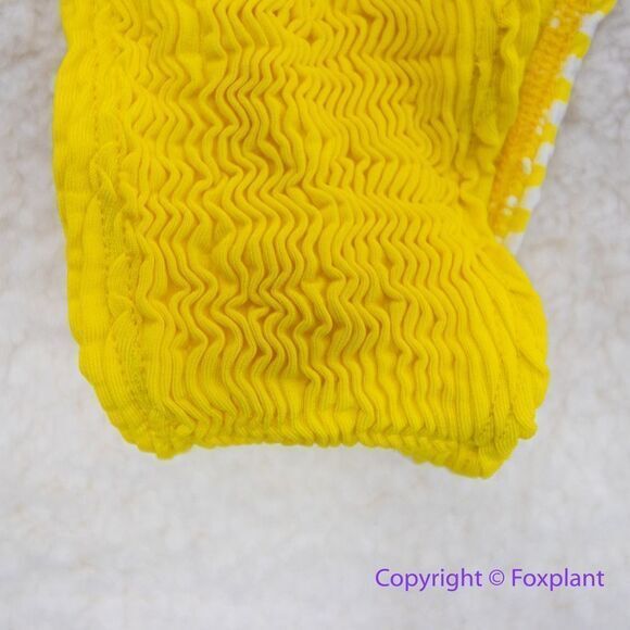 NEW‎ Cleonie X Free People ripple brief striped bikini bottom, one size - Picture 12 of 16